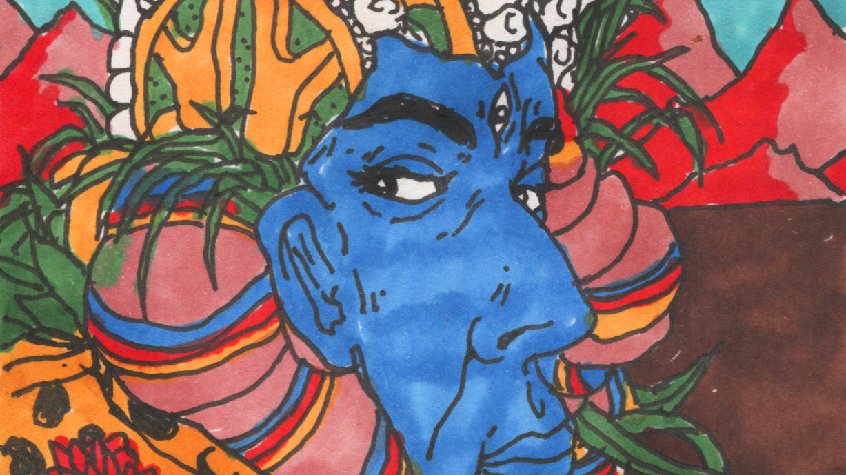 "It's just paint on wall." by Tara Hanna