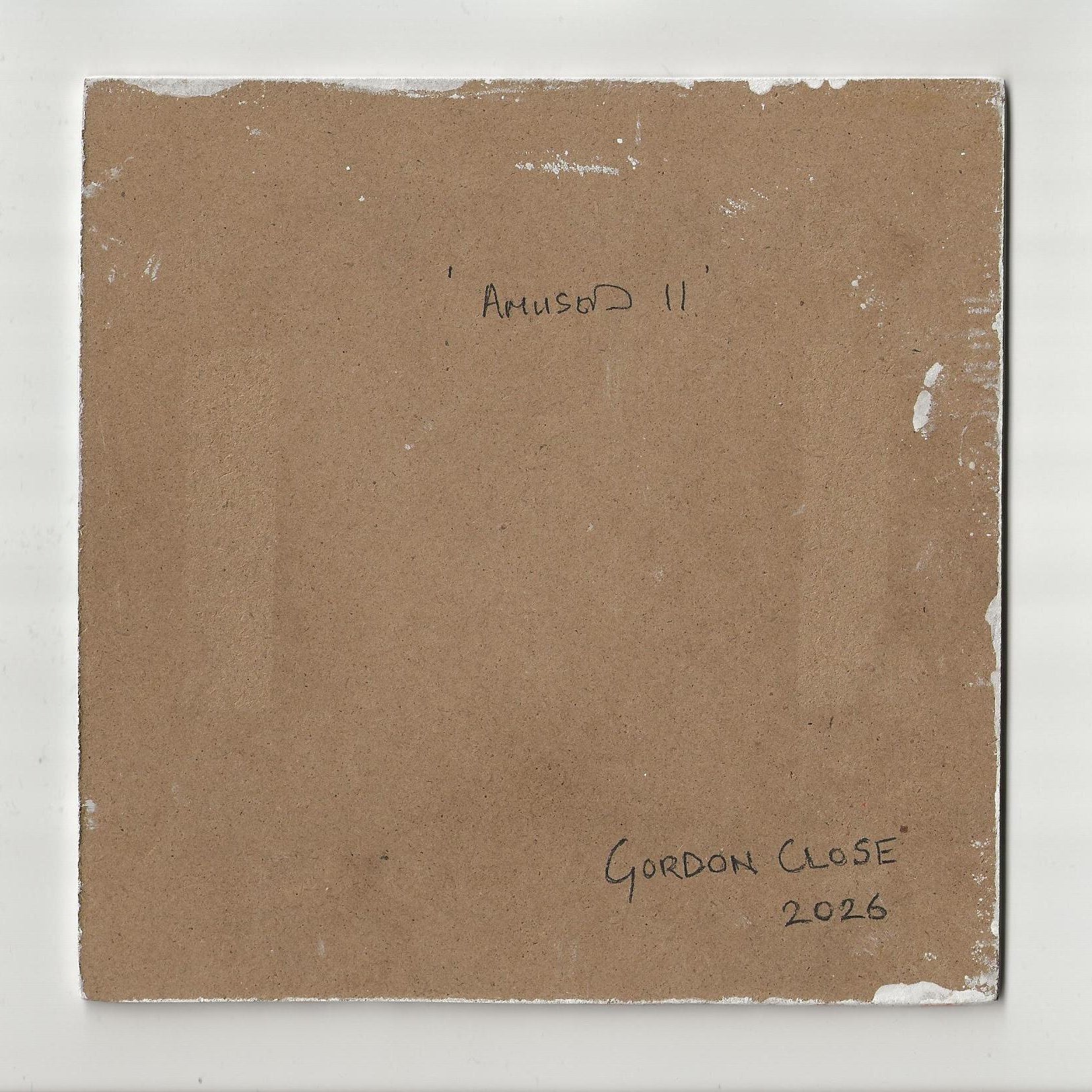 Gordon Close - Amused II, original artwork, AOAP Projects x RSA 2026