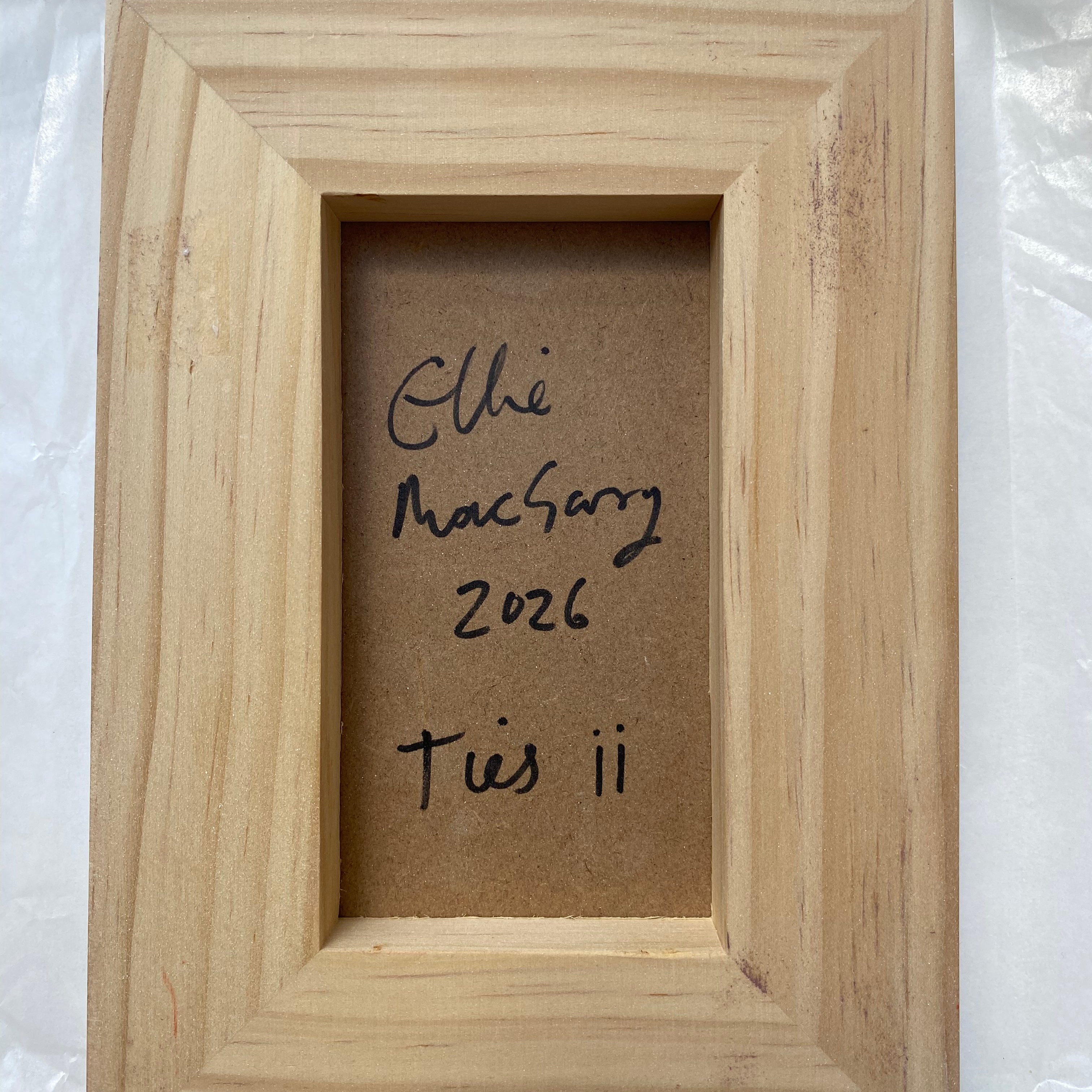 Ellie MacGarry - Ties ii, original artwork, AOAP Projects x RSA 2026