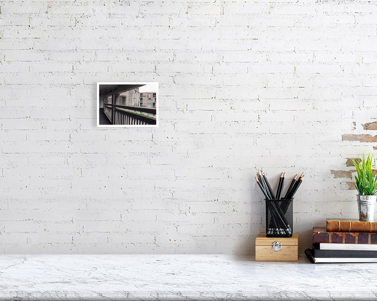Mandy Payne - A View from the Bridge, hand-signed print, AOAP Projects