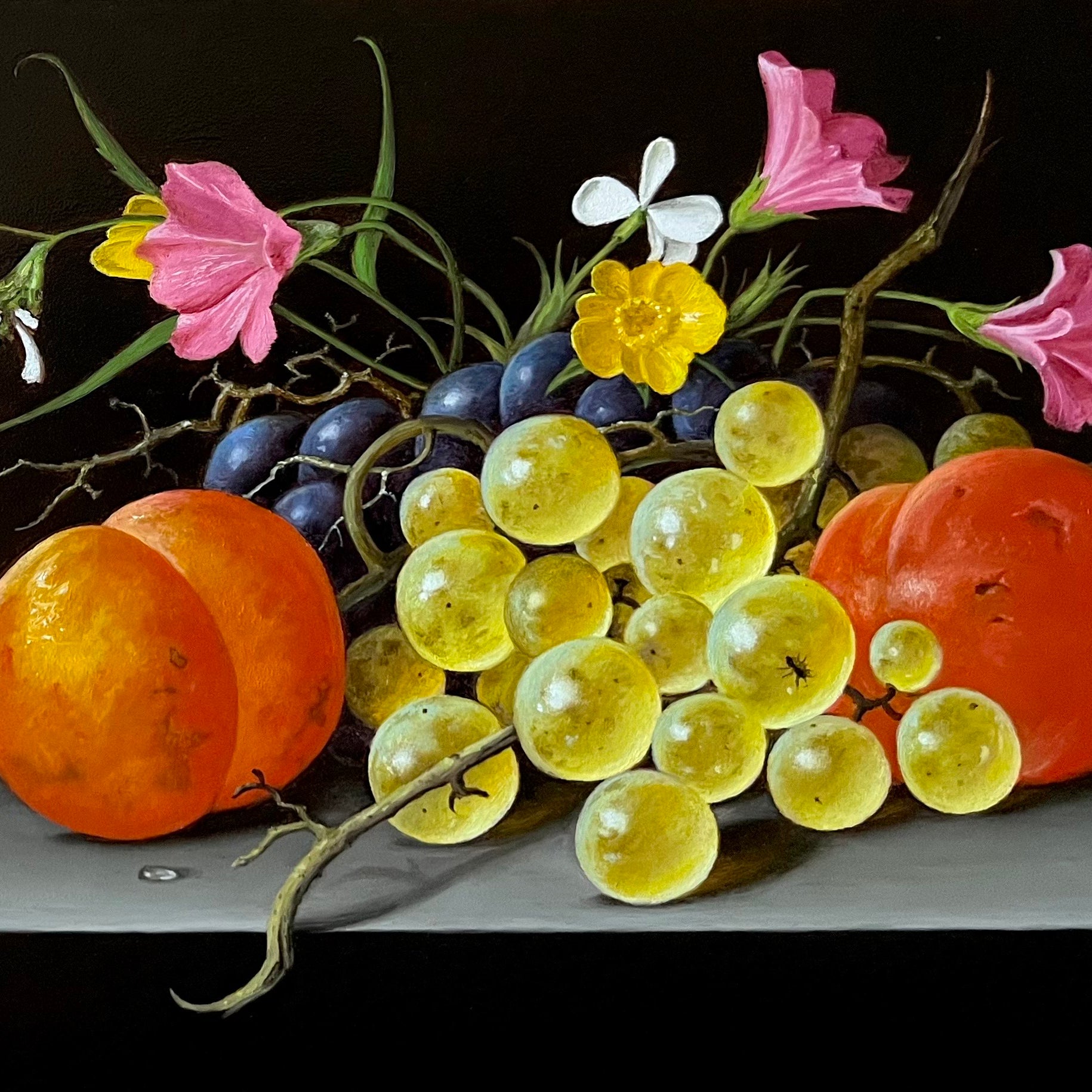 John Stark - Still Life with Fruits and Wild Flowers, original artwork, AOAP Projects x RSA 2026