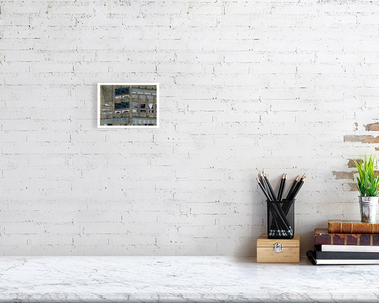 Mandy Payne - Robinhood Gardens - Awaiting the Wrecking Ball, hand-signed print, AOAP Projects