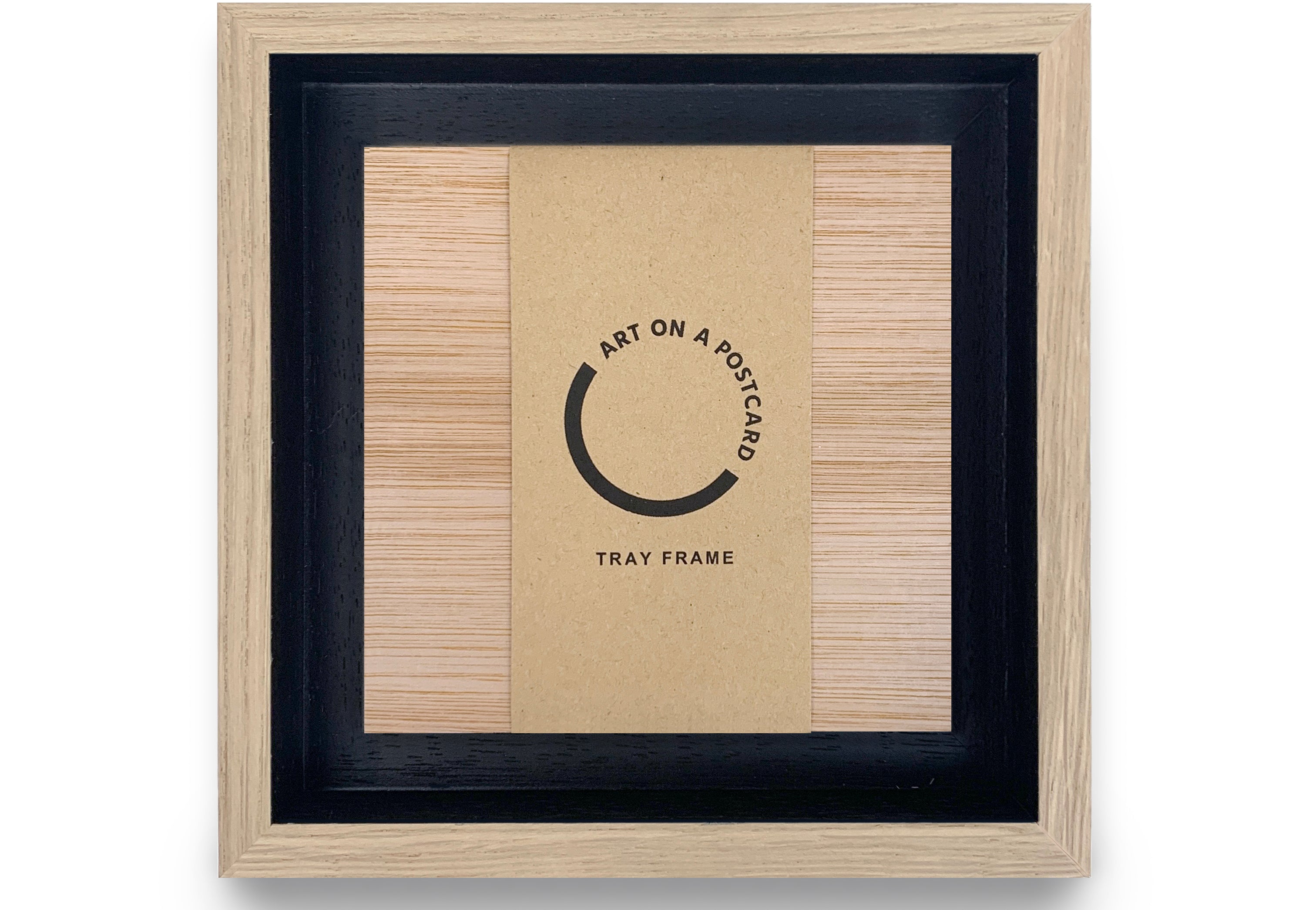 Handmade Obeche Wood Tray Frame 5x5 inches, AOAP Projects