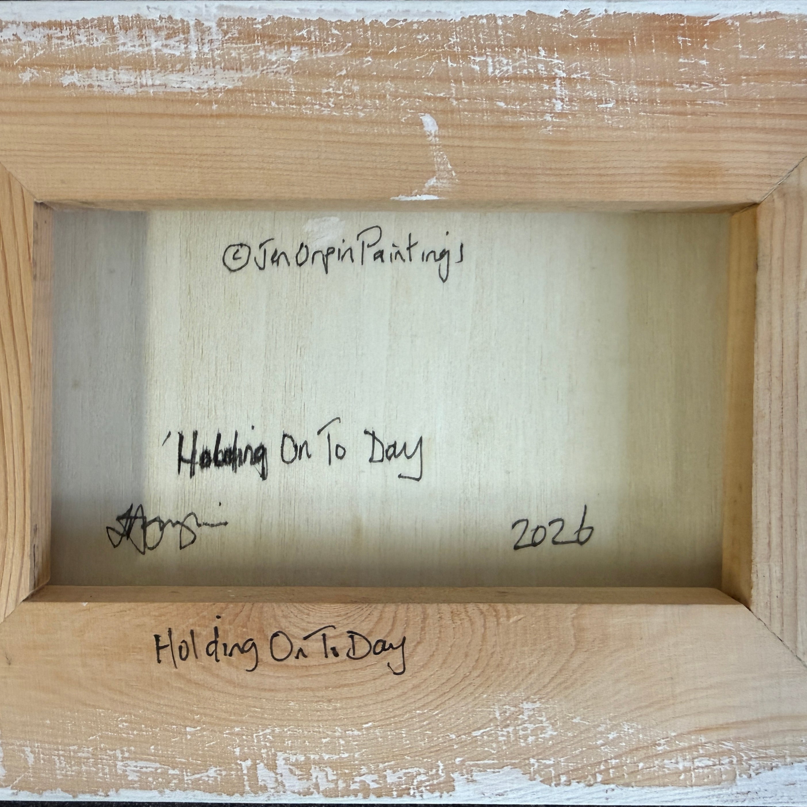 Jen Orpin - Holding On To Day, original artwork, AOAP Projects x RSA 2026