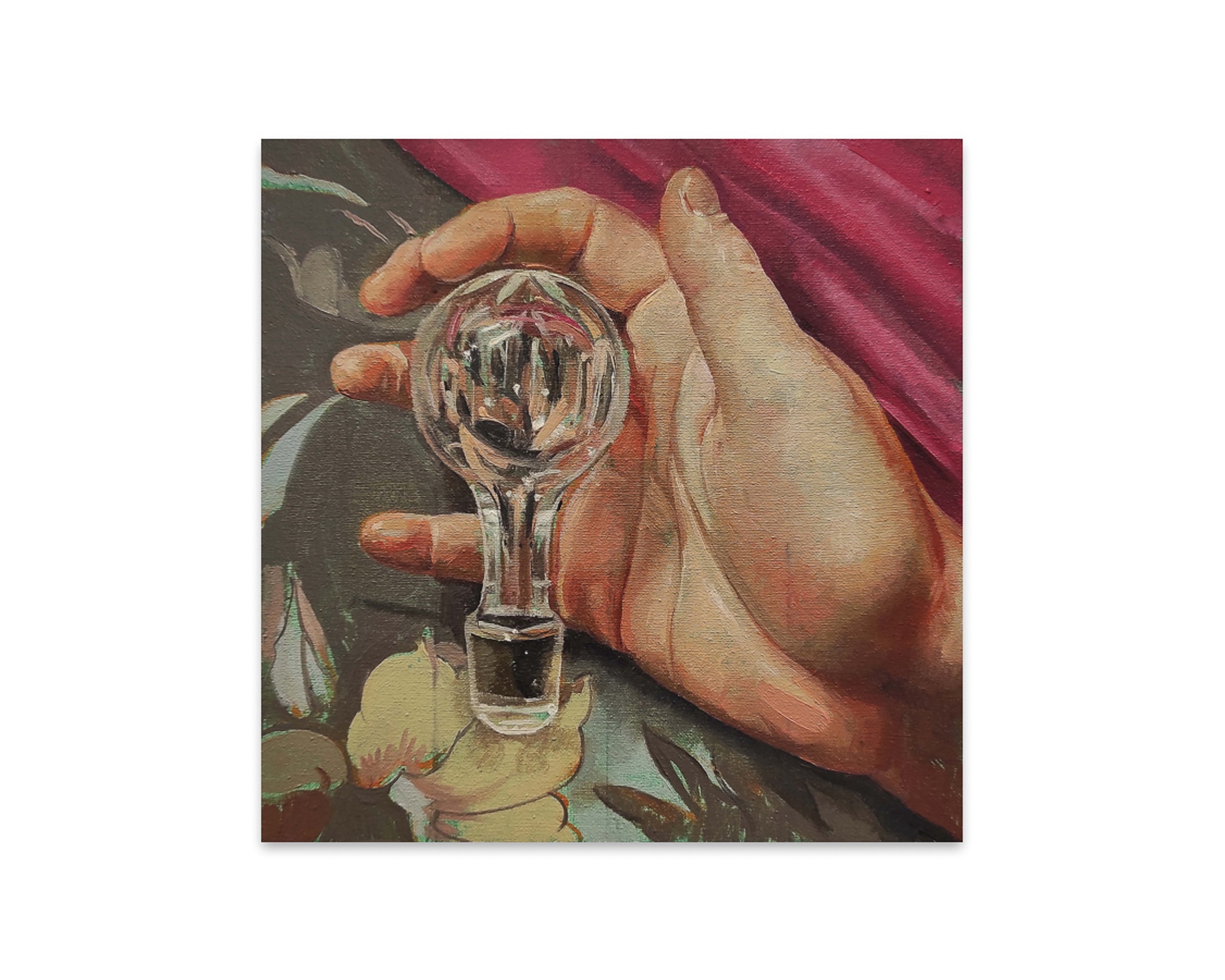 Celia Mora - Glass Held II, original artwork, AOAP Projects x RSA 2026