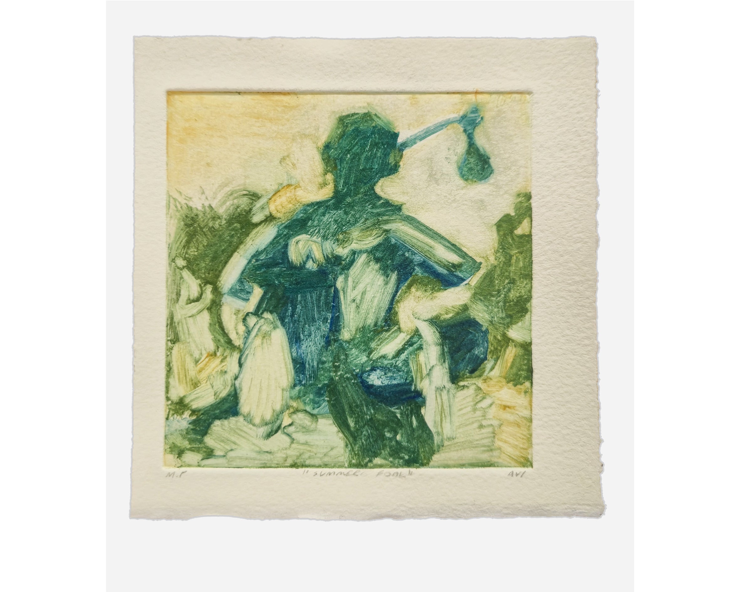 Rômulo Avi - The Green Child, original artwork, AOAP Projects x RSA 2026