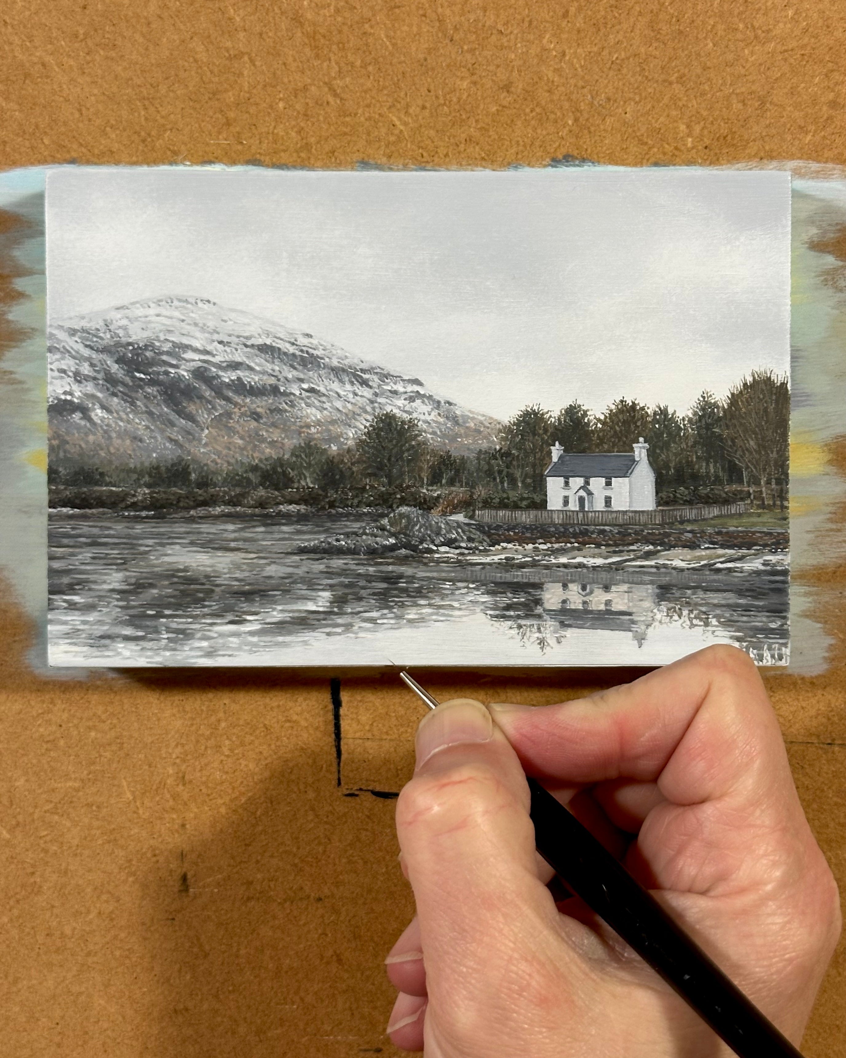 Darren Reid - Water's Edge, original artwork, AOAP Projects