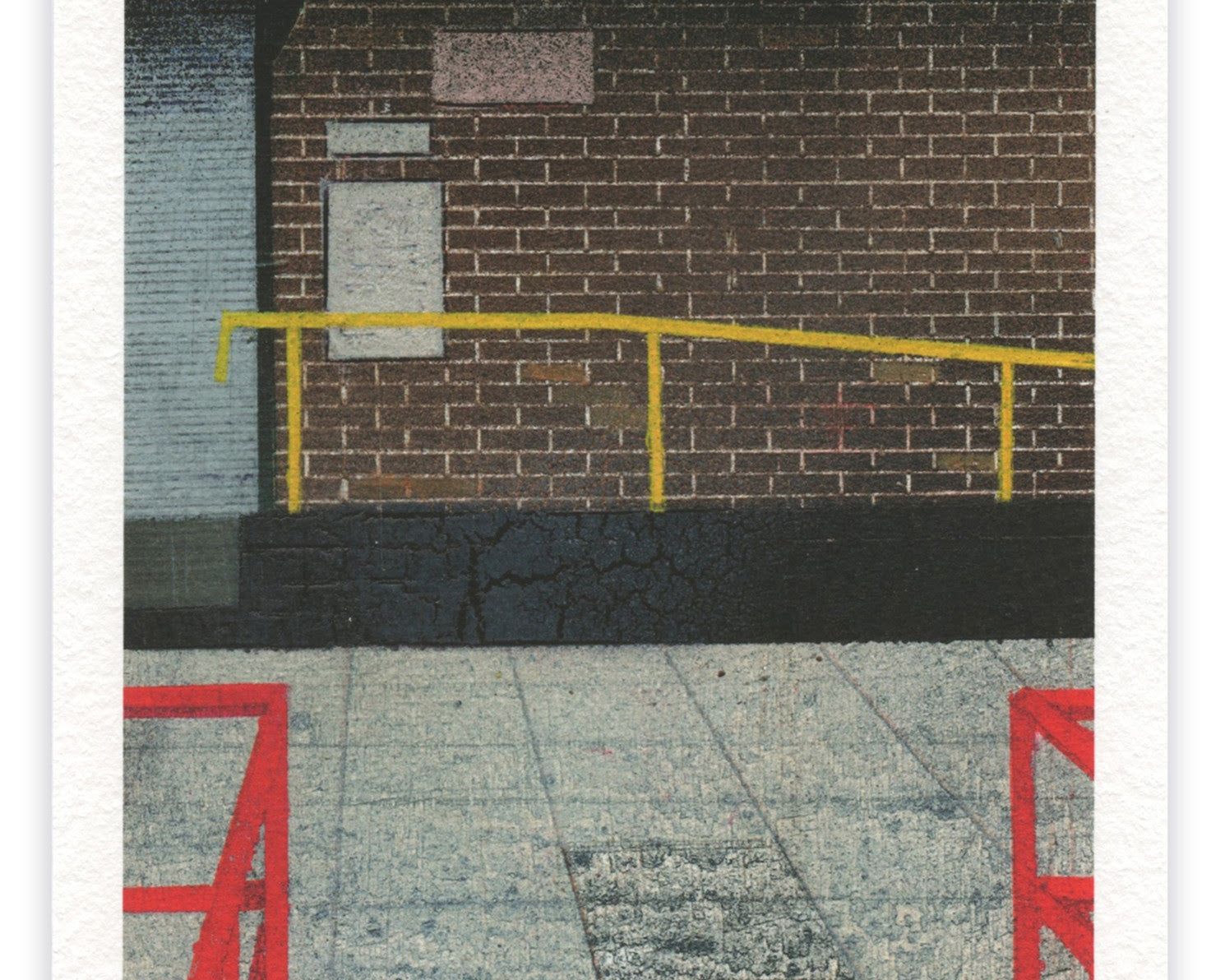 Mandy Payne - The Steady Creep of Gentrification, hand-signed print, AOAP Projects