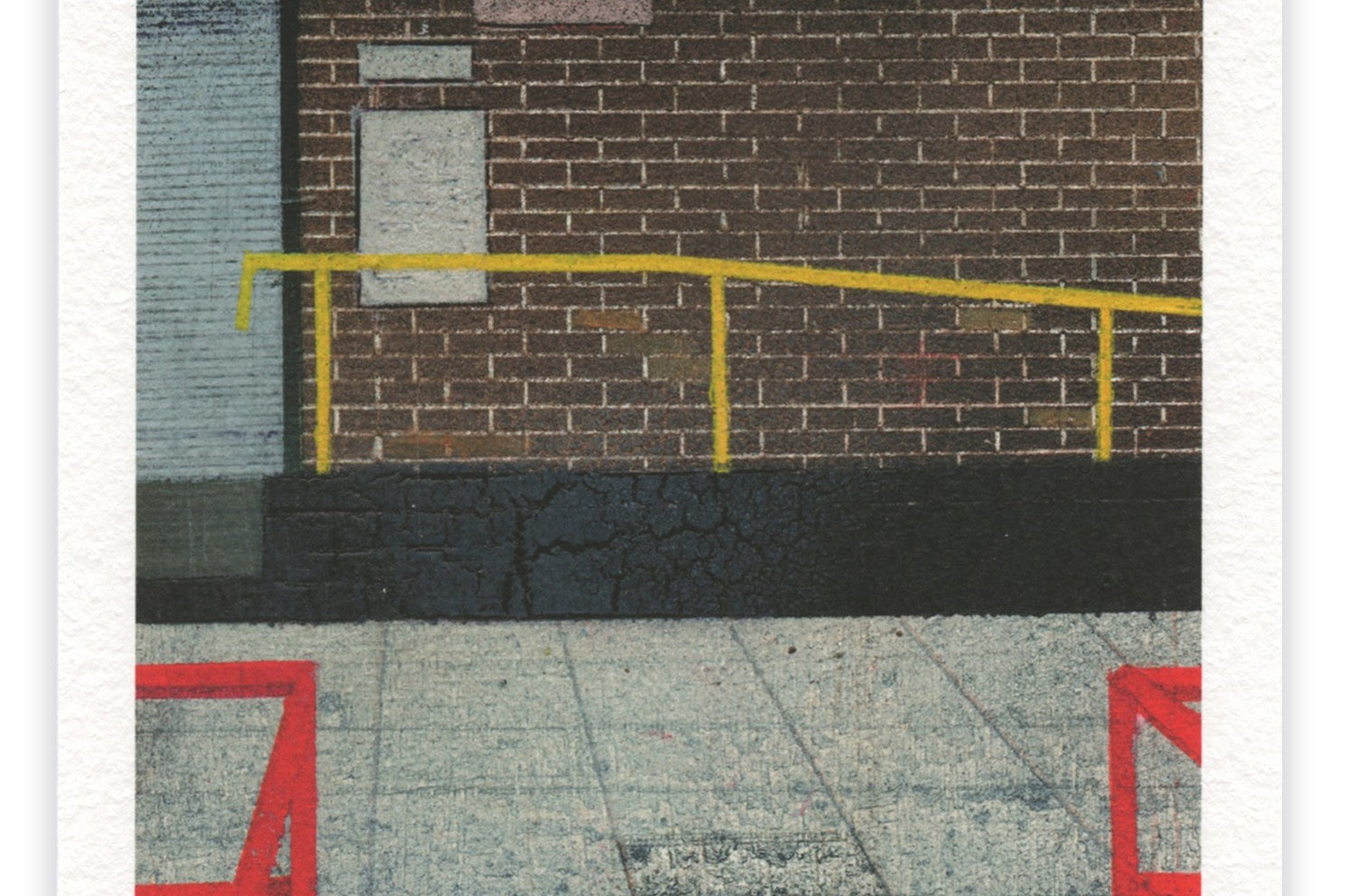 Mandy Payne - The Steady Creep of Gentrification, hand-signed print, AOAP Projects