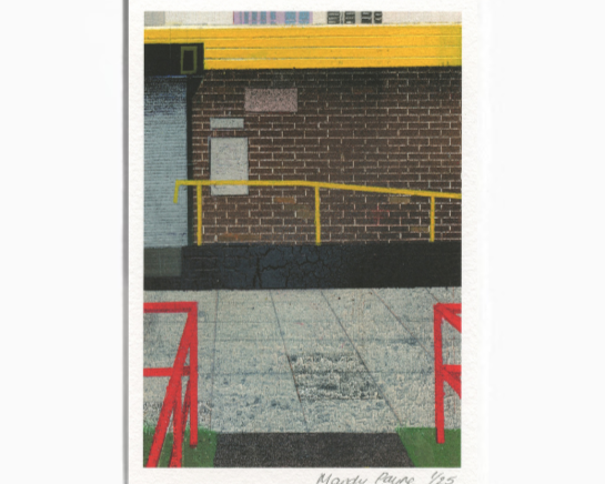 Mandy Payne - The Steady Creep of Gentrification, hand-signed print, AOAP Projects