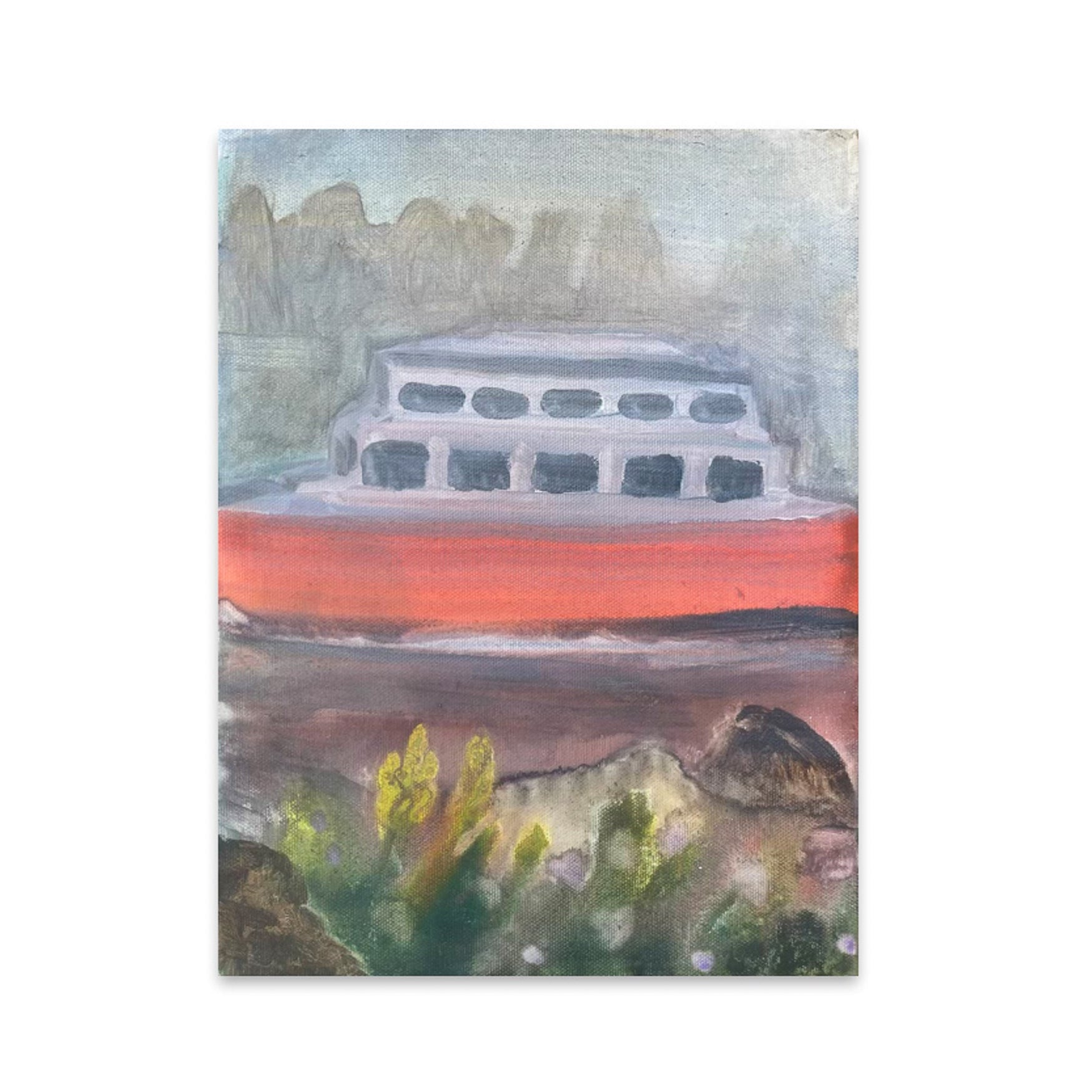 Kathryn Lynch - Boat, original artwork, AOAP Projects